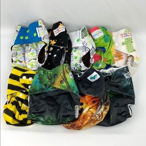 Cloth baby diaper lot